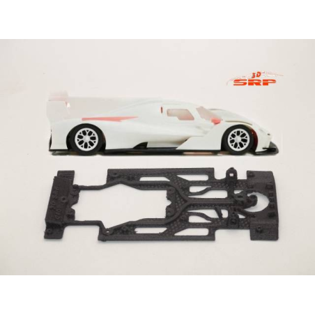 3DSRP BC2010 Chasis 3d bicomponente Cadillac-V LMH Scaleauto (bancada Slot.it)