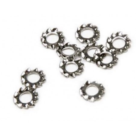 MITOOS M394 10 ARANDELAS DENTADAS M2