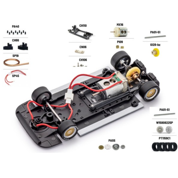 Slot.it SI-CA42C Jaguar XJR10 n61 - 1st Lime...