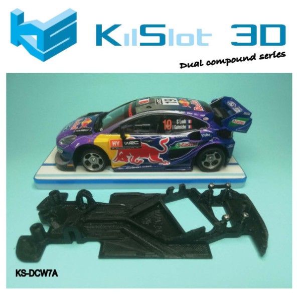 Kilslot KS-DCW7A Chasis 3d angular DUAL COMP...