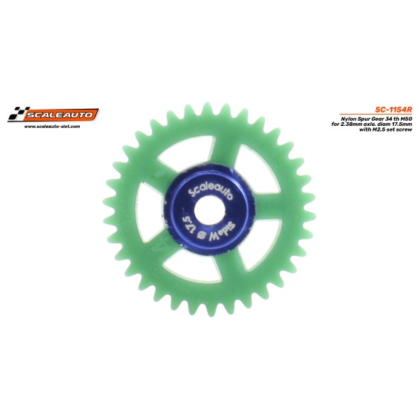 Scaleauto SC-1154R Corona 34 dientes sidewinder...