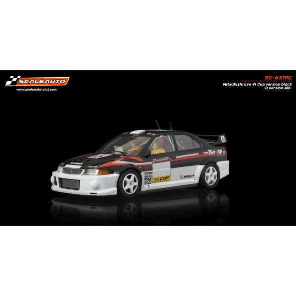 Scaleauto SC-6319C Mitsubishi Evo VI Cup negro...