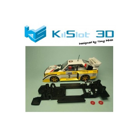 KILSLOT KS-BA2B CHASIS 3D LINEAL BLACK AUDI QUATTRO S1 SUPERSLOT