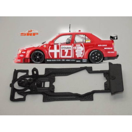 3DSRP BC2016 Chasis 3d bicomponente Alfa Romeo 155 V6 TI DTM Slot.it (bancada Slot.it)