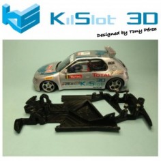 KILSLOT KS-AP18 CHASIS 3D ANGULAR RACE 2018 PEUGEOT 306 KITCAR NINCO