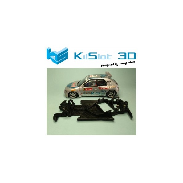 KILSLOT KS-AP18 CHASIS 3D ANGULAR RACE 2018 PEUGEOT 306 KITCAR NINCO