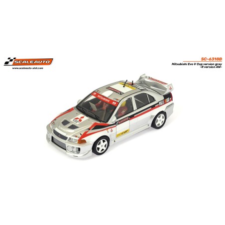 Scaleauto SC-6318B Mitsubishi Evo V Cup Gris R-Version