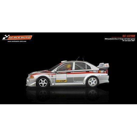 Scaleauto SC-6318B Mitsubishi Evo V Cup Gris R-Version