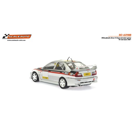 Scaleauto SC-6318B Mitsubishi Evo V Cup Gris R-Version