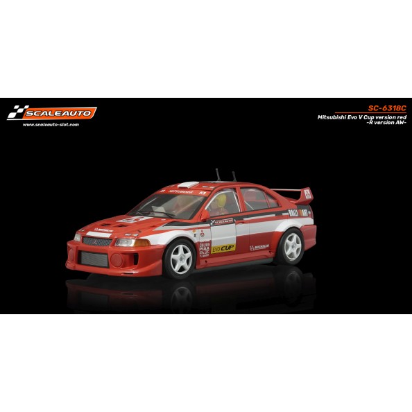 Scaleauto SC-6318C Mitsubishi Evo V Cup rojo...