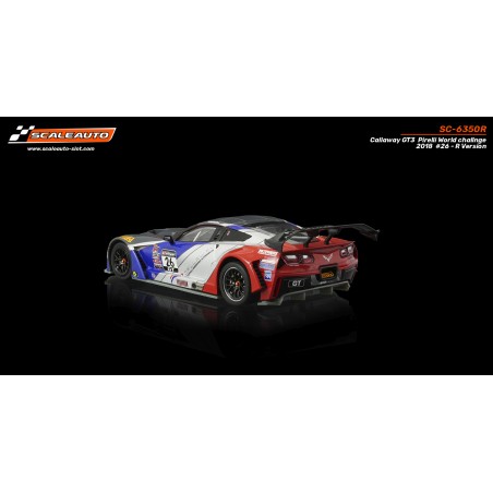 Scaleauto SC-6350R Callaway GT3 Pirelli World challnge 2018 n26 -R Version