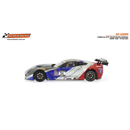 Scaleauto SC-6350R Callaway GT3 Pirelli World challnge 2018 n26 -R Version