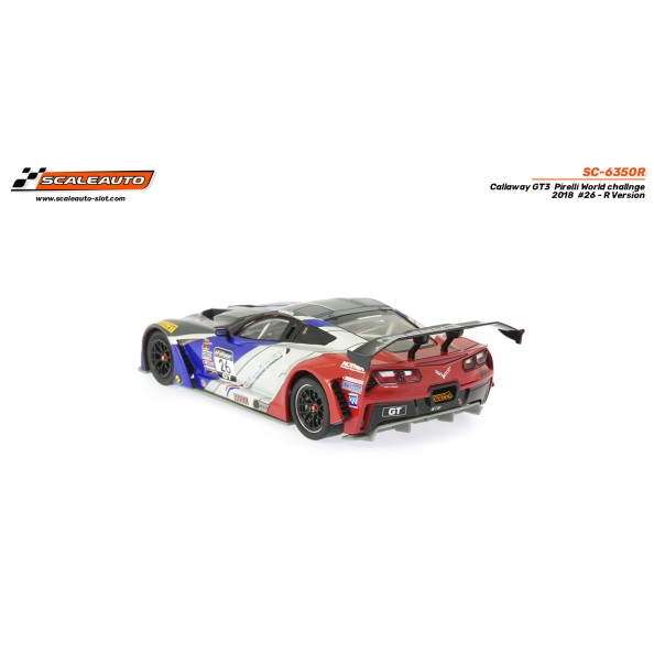 Scaleauto SC-6350R Callaway GT3 Pirelli World...