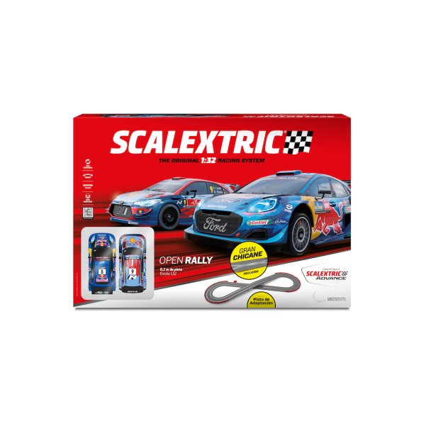 Circuito Scalextric Open Rally Set