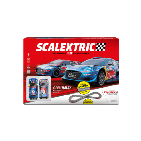 Circuito Scalextric Open Rally Set