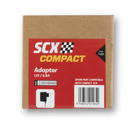 Scalextric Compact Transformador 12V/0,6A