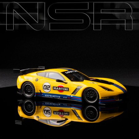 NSR 0437AW Corvette C7R Martini amarillo n2