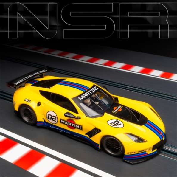 NSR 0437AW Corvette C7R Martini amarillo n2