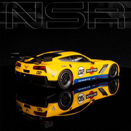 NSR 0437AW Corvette C7R Martini amarillo n2