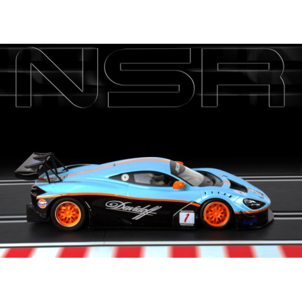 NSR 0355AWDEF McLaren 720S Gulf F1 GTR FALLO TAMPO