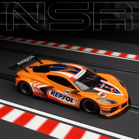 NSR 0440AW Corvette C8R Repsol naranja n41