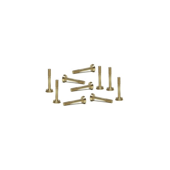 SLOT.IT SI-CH129 Tornillos M2x11mm latón cabeza...