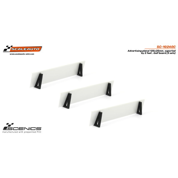 Scaleauto SC-10240C Paneles publicitarios Gulf...