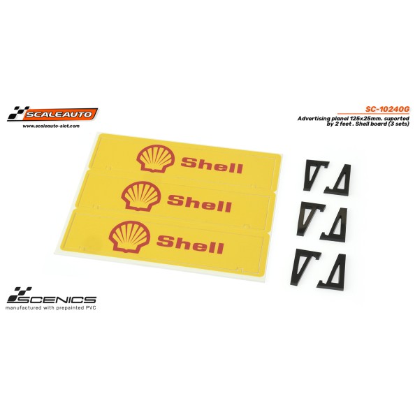 Scaleauto SC-10240G Paneles publicitarios Shell...