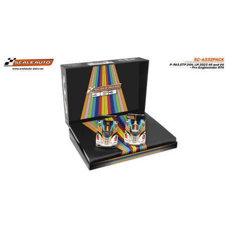 Scaleauto SC-6332pack P-963 GTP 24H. LM 2023 n5 y n6 - Pro Anglewinder RT4