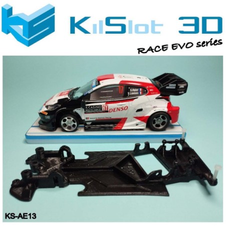 Kilslot KS-AE13 Chasis 3d angular RACE EVO Toyota Yaris WRC SCX