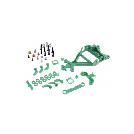 Scaleauto SC-6530AV Soporte motor AW RT-4 Offset 0.75mm para rodamientos