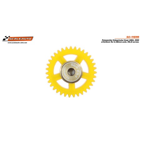 Scaleauto SC-1159R Corona 28 dientes sidewinder diam 16,5mm