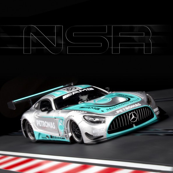 NSR 0360AWDEF Mercedes AMG GT3 Petronas Silver...