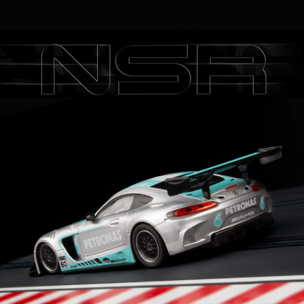 NSR 0360AWDEF Mercedes AMG GT3 Petronas Silver...