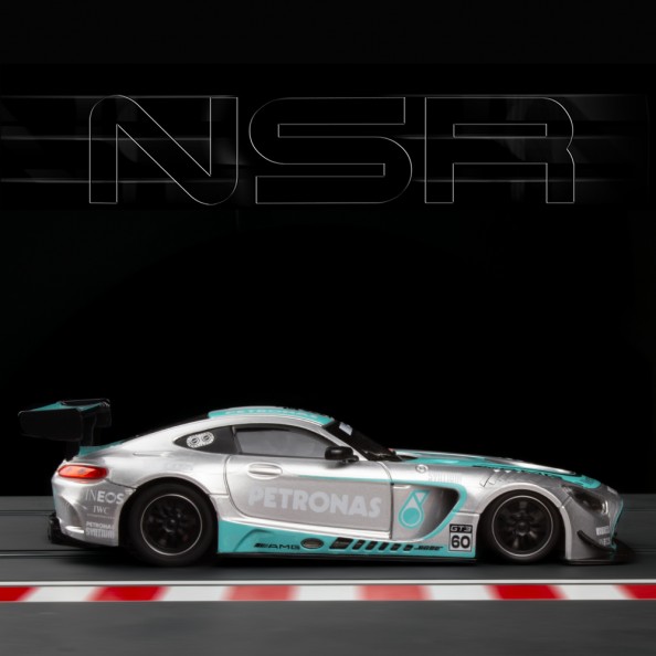 NSR 0360AWDEF Mercedes AMG GT3 Petronas Silver...