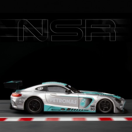 NSR 0360AWDEF Mercedes AMG GT3 Petronas Silver FALLO TAMPO
