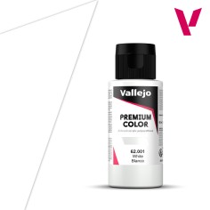Vallejo VA-62001 Premium blanco 60 ml