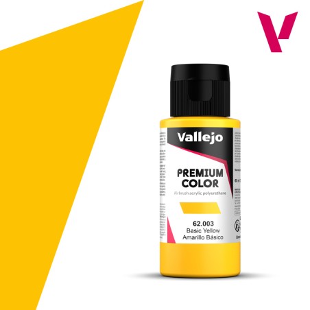 Vallejo VA-62003 Premium amarillo básico 60 ml