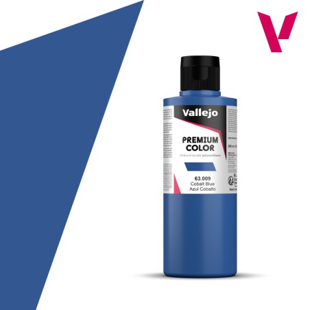 Vallejo VA-63009 Premium Azul cobalto 200 ml