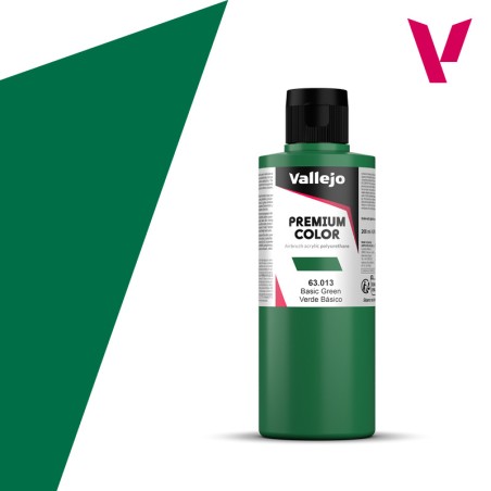 Vallejo VA-63013 Premium Verde básico 200 ml