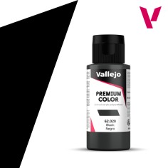 Vallejo VA-62020 Premium Negro 60 ml