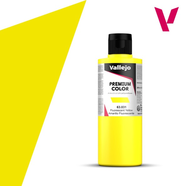 Vallejo VA-63031 Premium Amarillo Fluor 200 ml