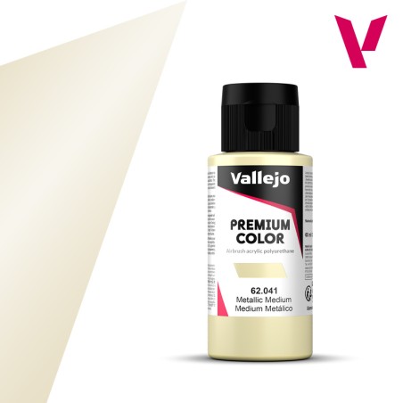 Vallejo VA-62041 Premium Medium Metálico 60 ml