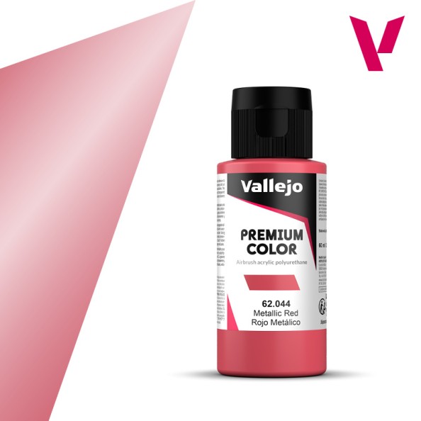 Vallejo VA-62044 Premium Rojo Metálico 60 ml