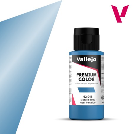 Vallejo VA-62046 Premium Azul Metálico 60 ml