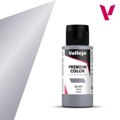 Vallejo VA-62051 Premium Acero Metálico 60 ml