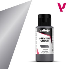 Vallejo VA-62052 Premium Gris Metálico 60 ml