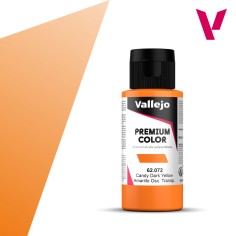 Vallejo VA-62072 Premium Amarillo Oscuro Transparente 60 ml