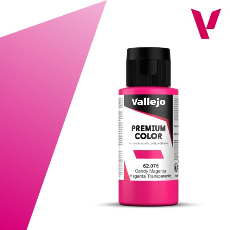 Vallejo VA-62075 Premium Magenta Transparente 60 ml