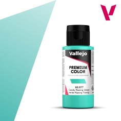 Vallejo VA-62077 Premium Verde Racing Transparente 60 ml